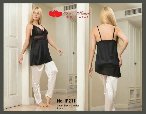 Sajiero Pluto - Sleeveless Ceder Strap Night Suit
