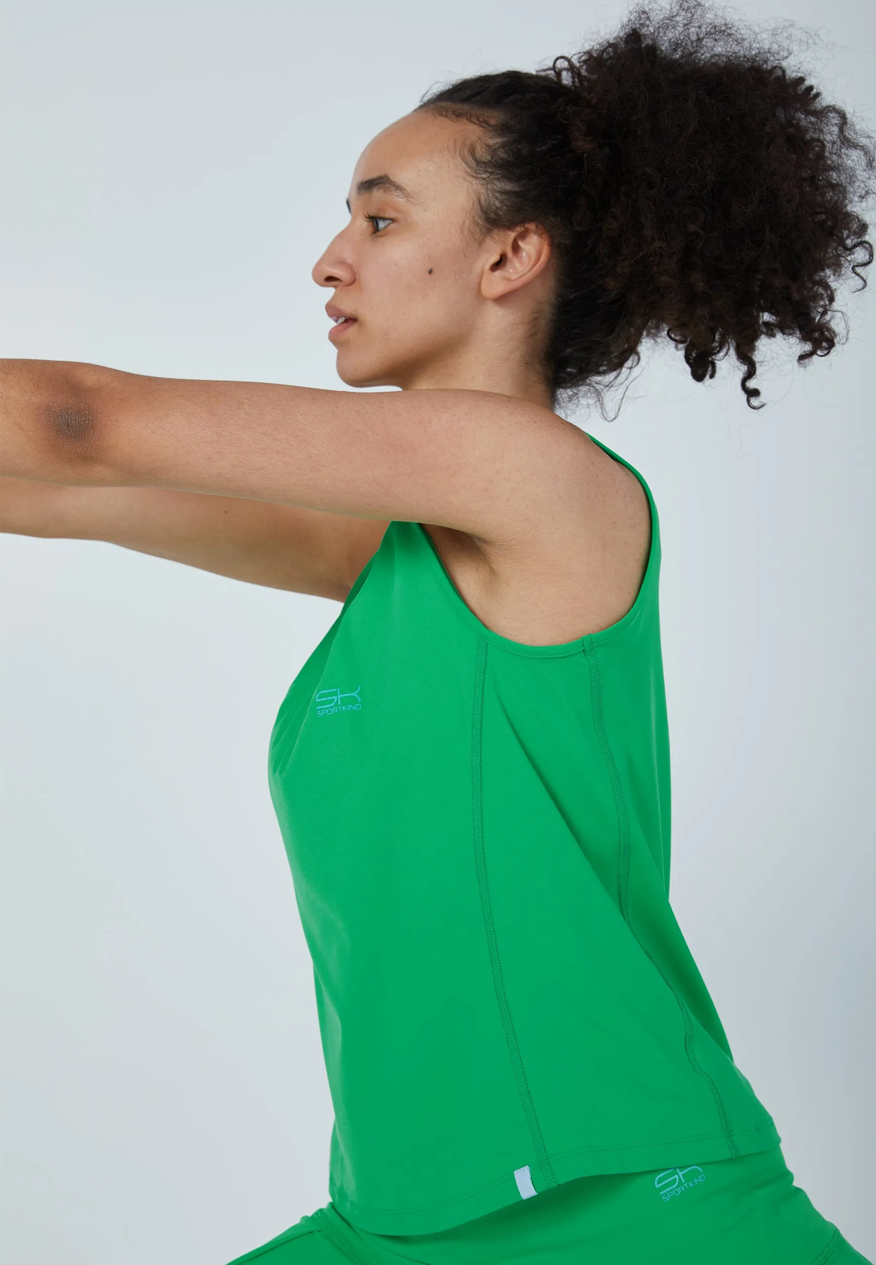 Tennis Loose Fit Tanktop, grün