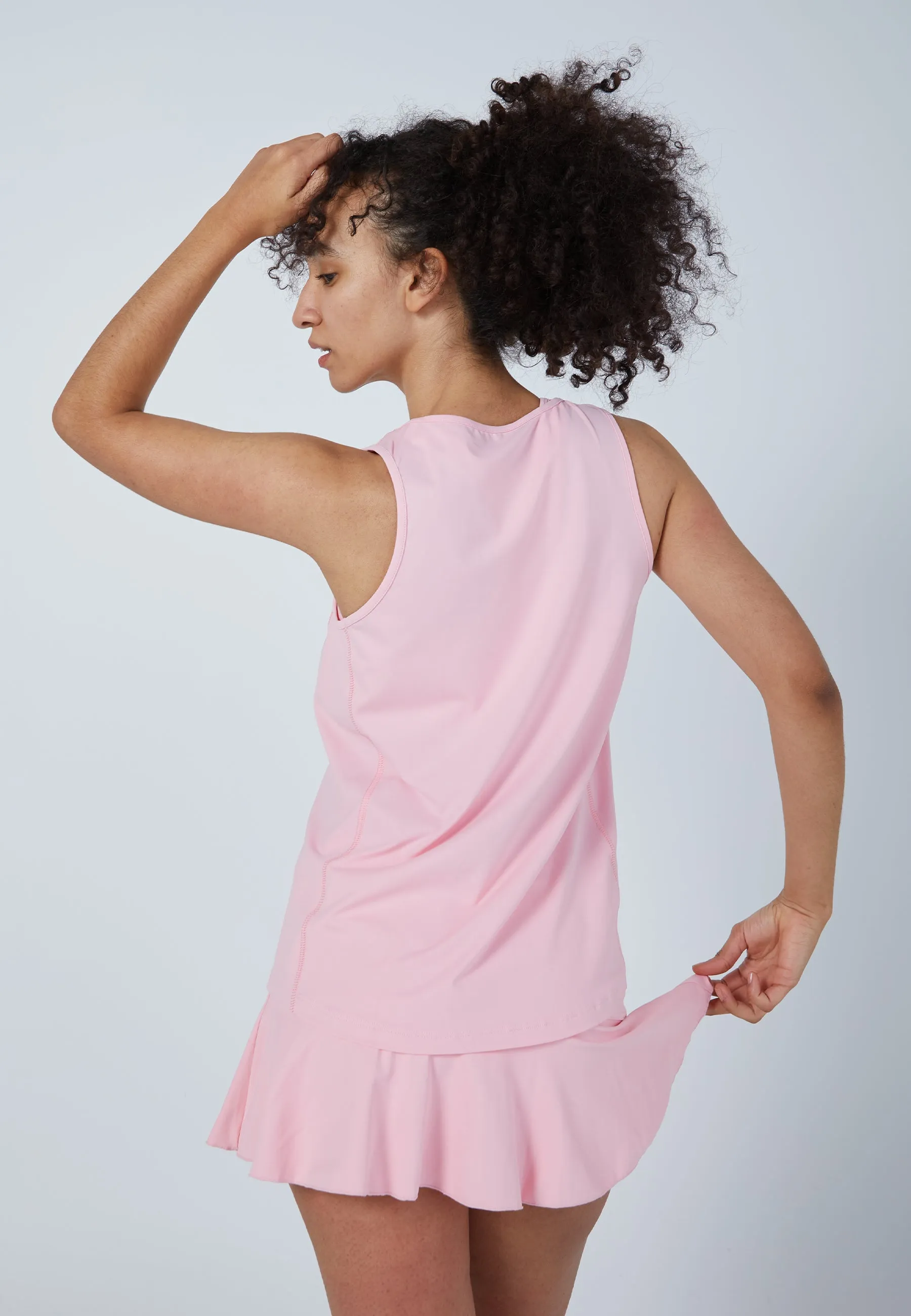 Tennis Loose Fit Tanktop, hellrosa