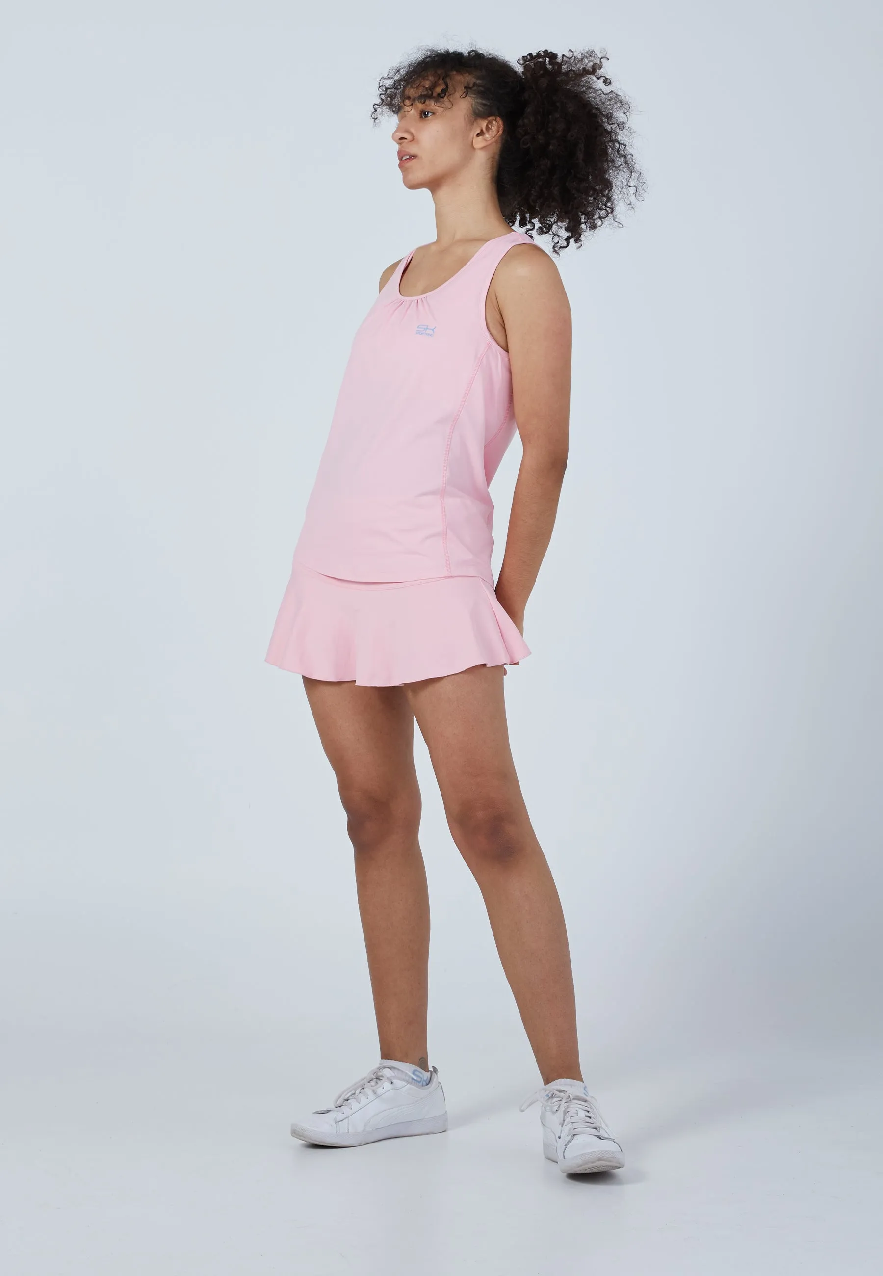 Tennis Loose Fit Tanktop, hellrosa
