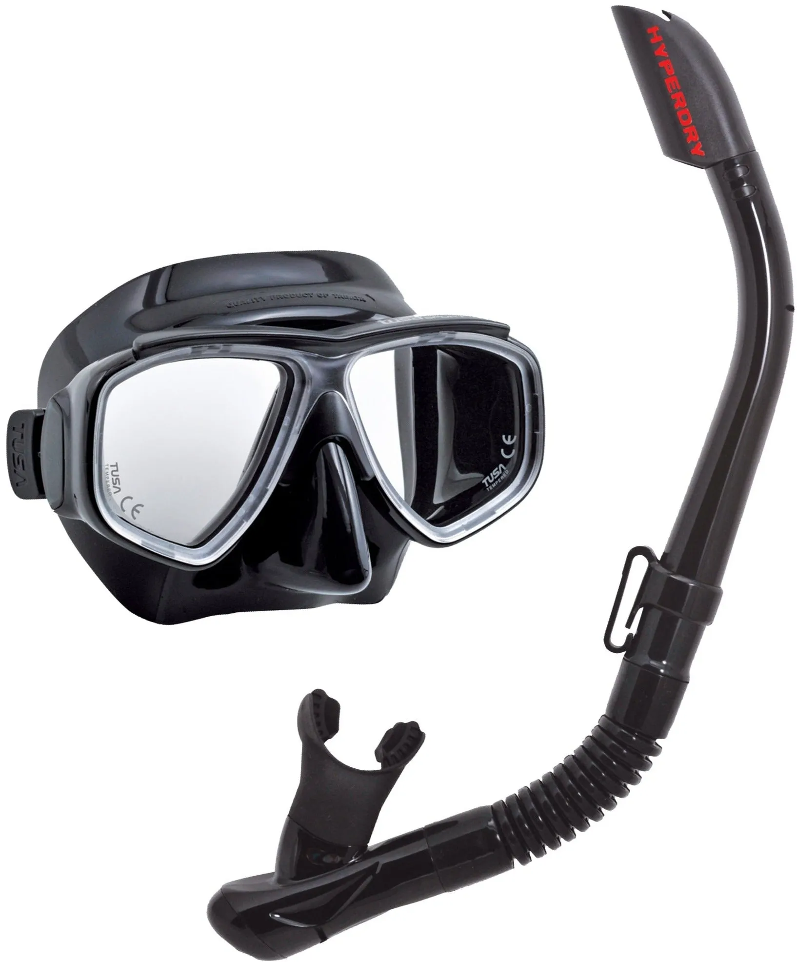 TUSA SPORT Splendive Dive Mask and Snorkel Set ADULT ELITE (UC7519)